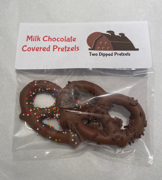 *NEW* Milk Chocolate Covered Pretzels